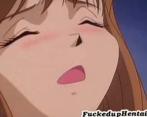 Een tekenfilm met tepels en een natte kut